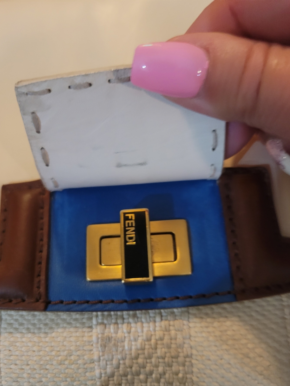 Fendi Silvana Colorblock Handbag - Picture 6 of 16